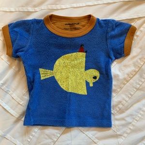 Misha and Puff t-shirt, vintage style, terry, 2y